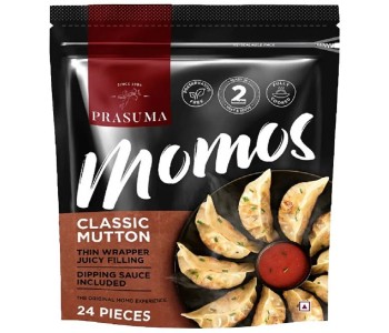 PRASUMA FROZEN NON VEG MOMOS CLASSIC MUTTON